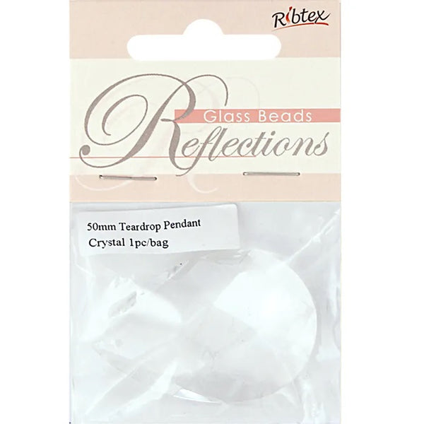 Glass Teardrop Pendant Bead